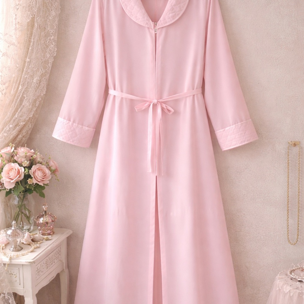 Source Unknown Soft Pink Women's Robe - Picture 4 of 4